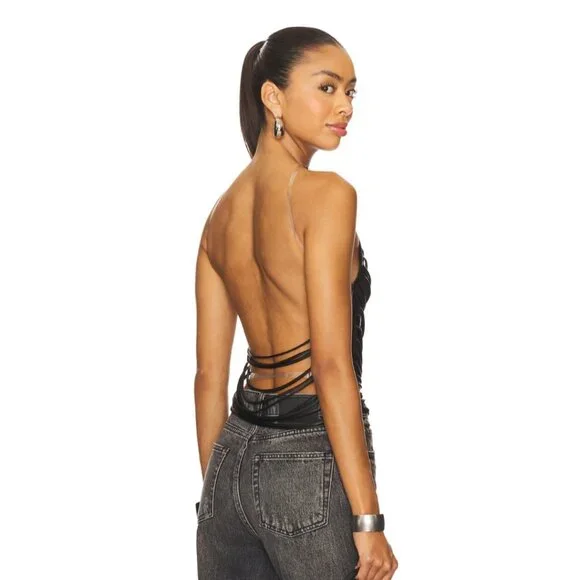 Jaded London Strings Attached Backless Top - Picture 4 of 4